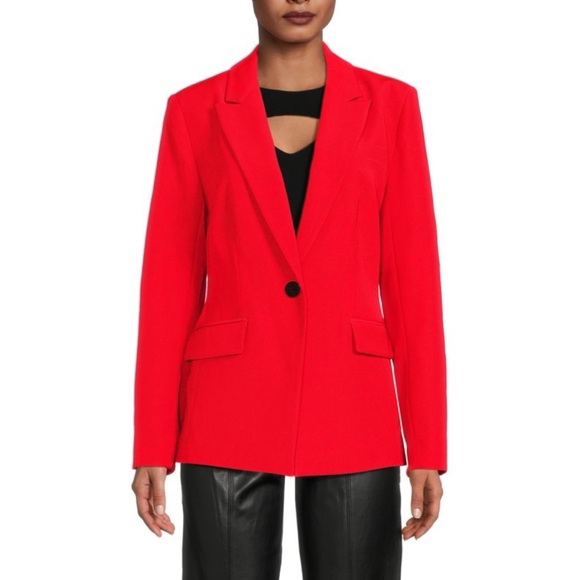 Elie Tahari Jackets & Blazers - Elie Tahari | The Sylvie Single Button Blazer in Cayenne